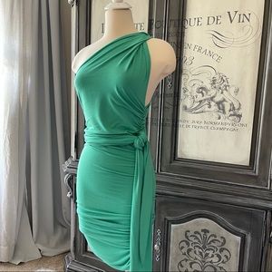 Teal Halter Dress 5 ways to wear
